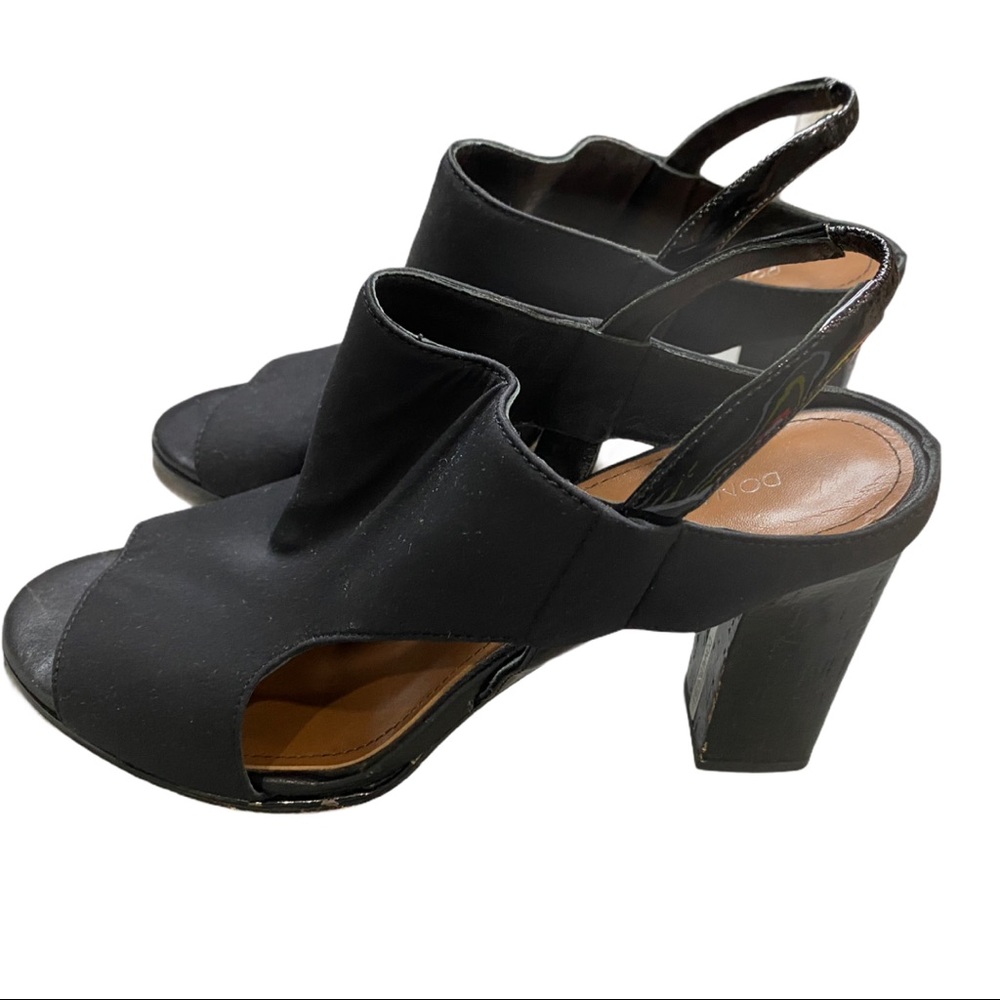 Donald J Pliner Black Katya Heels Size 9.5